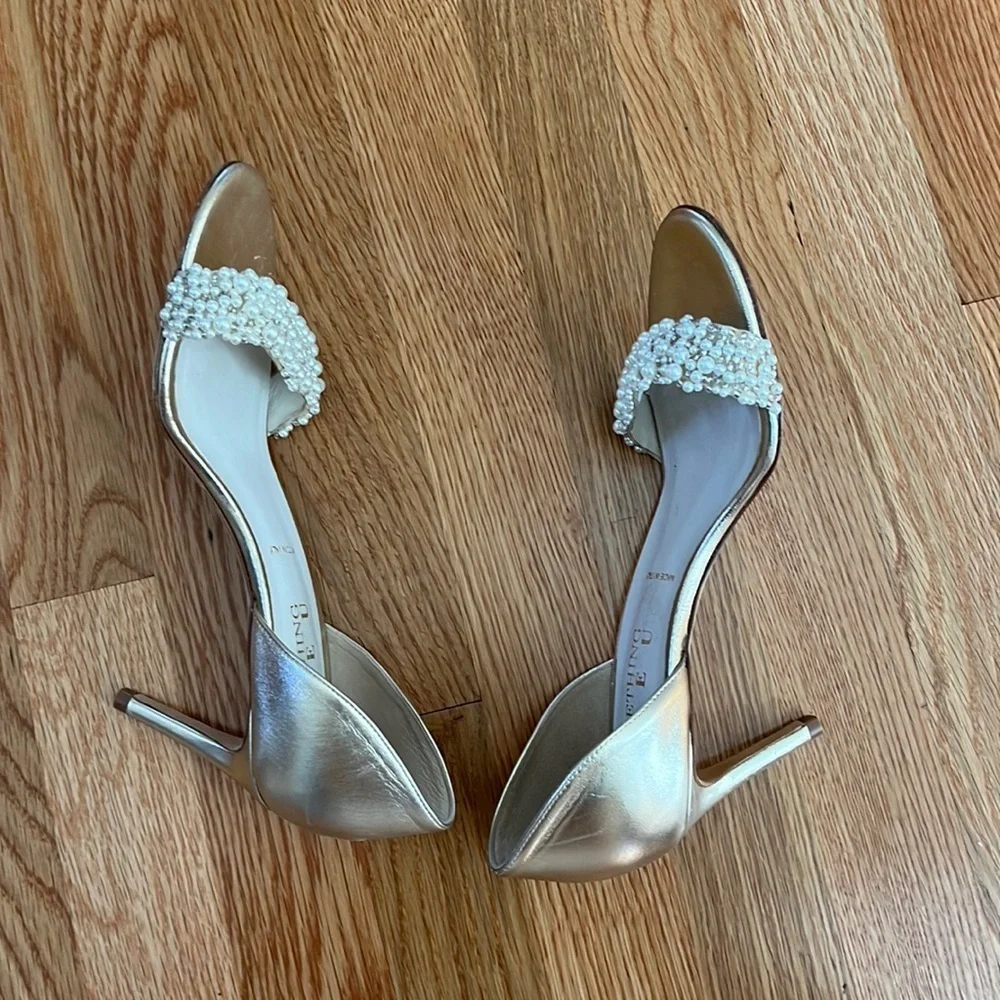 New Something’s Blue Cappy D’Orsay Sandal Size 7 Display